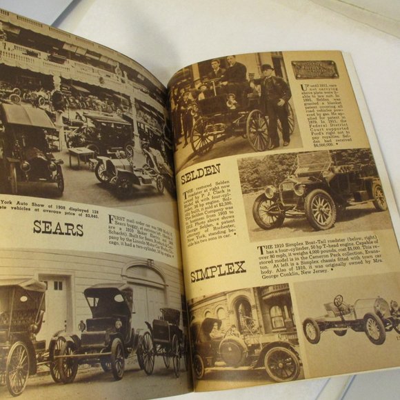 Vintage 1951 Oldtime Old Time Auto Automobile CAR Book Fawcett  Paperback - Picture 11 of 11
